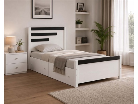 تخت تک نفره چوبی کیمیا T 2025